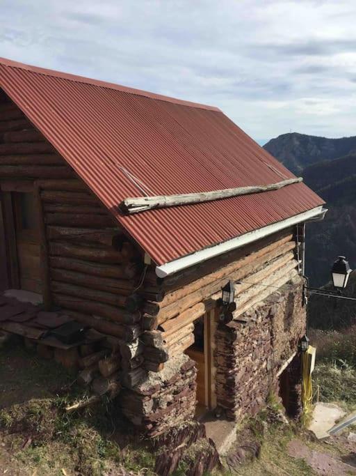 Chalet Les 3 Flocons Roure Exterior foto