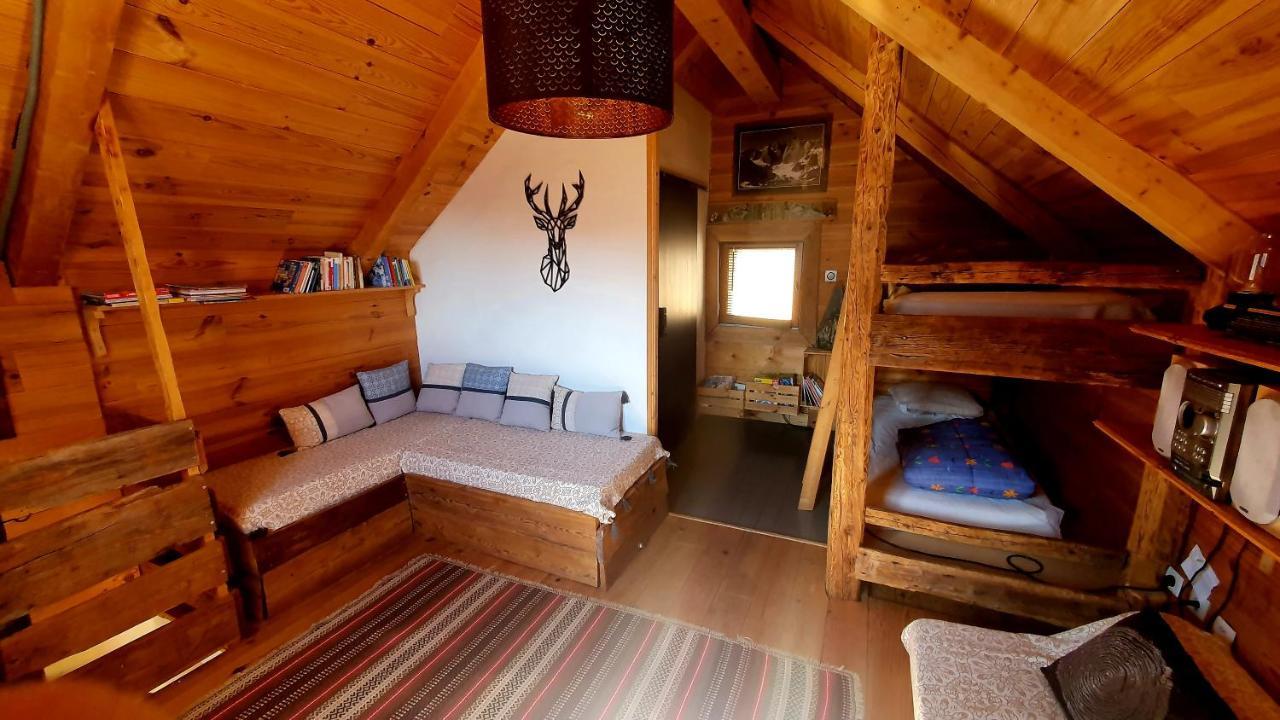 Chalet Les 3 Flocons Roure Exterior foto